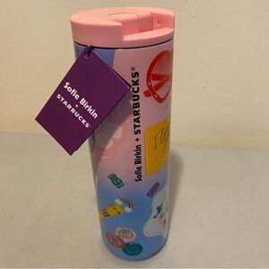 Starbucks PRIDE MONTH EXCLUSIVE Sofia Birkin 2024 Stainless 16 Oz Tumbler NEW!!